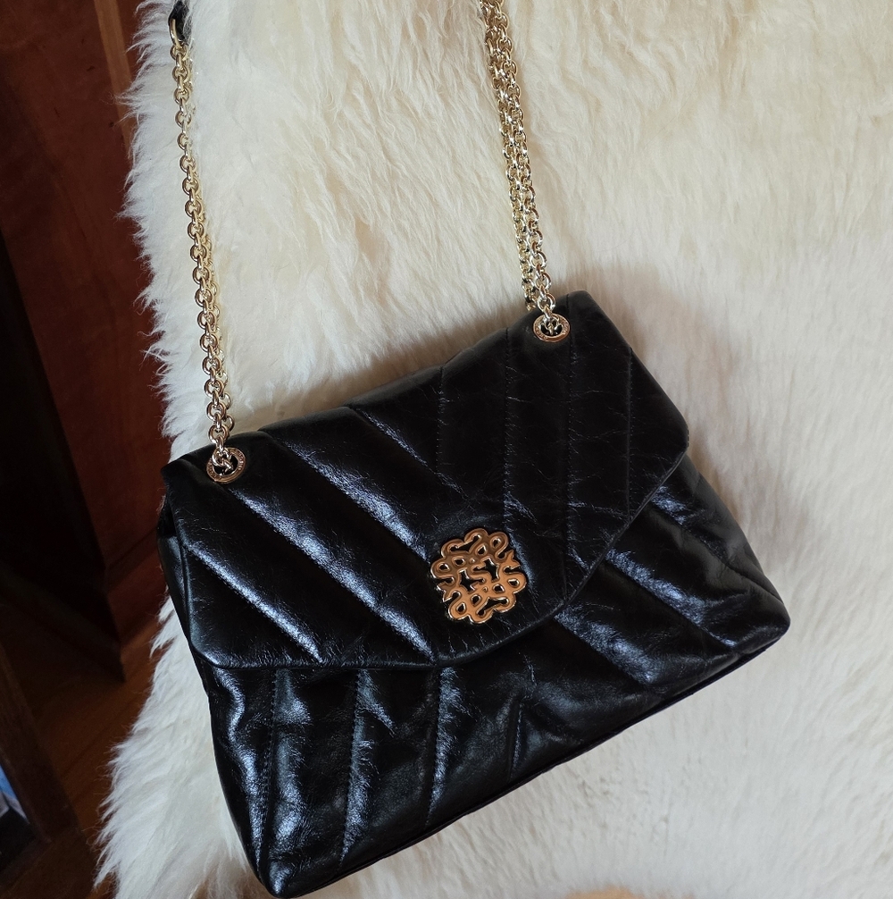 Sandro Mila Quilted Leather Bag